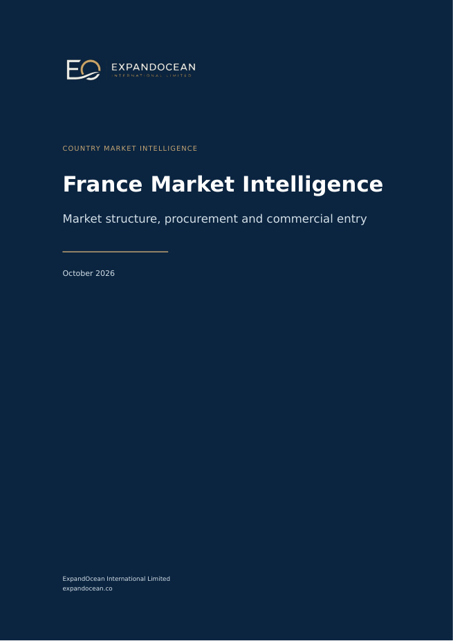 France market intelligence report cover